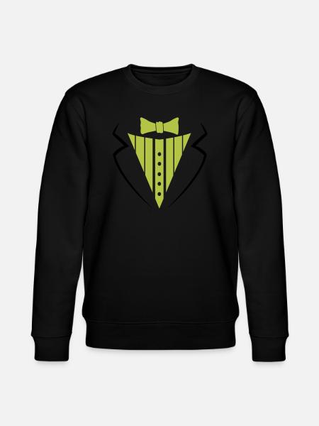 Suit Texedo - Stanley/Stella CHANGER Unisex Organic Sweatshirt - black
