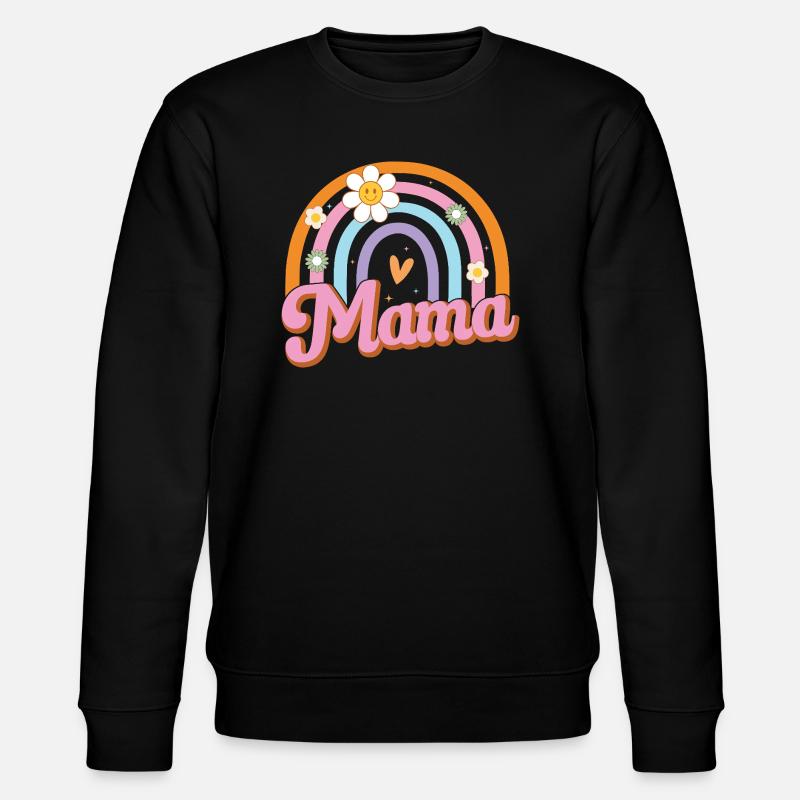 Mama - Stanley/Stella Unisex Bio-Sweatshirt CHANGER  - Schwarz