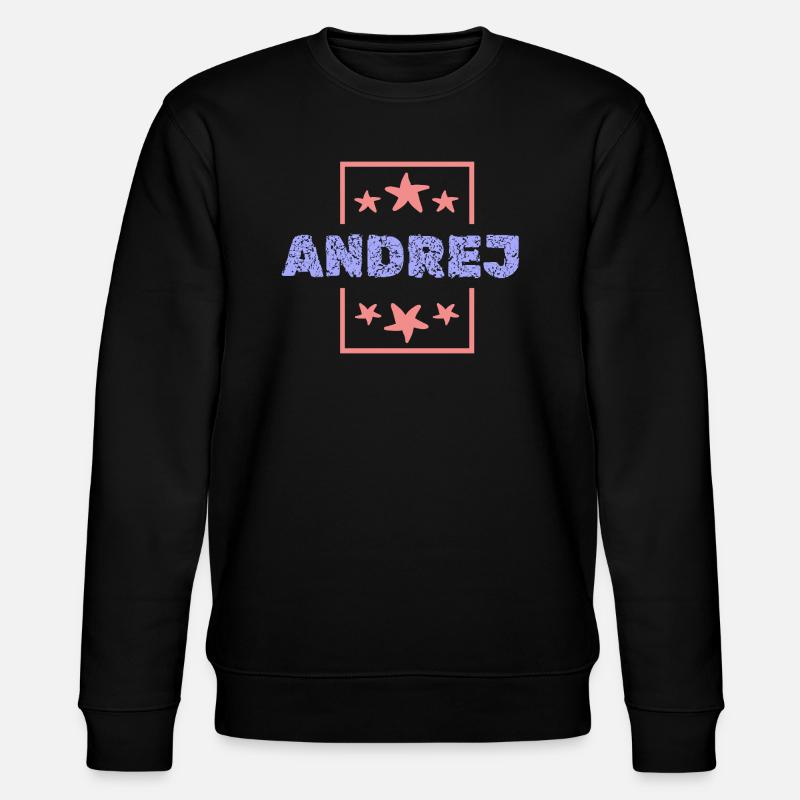 Andrej as Andrej - Stanley/Stella CHANGER Unisex Organic Sweatshirt - black