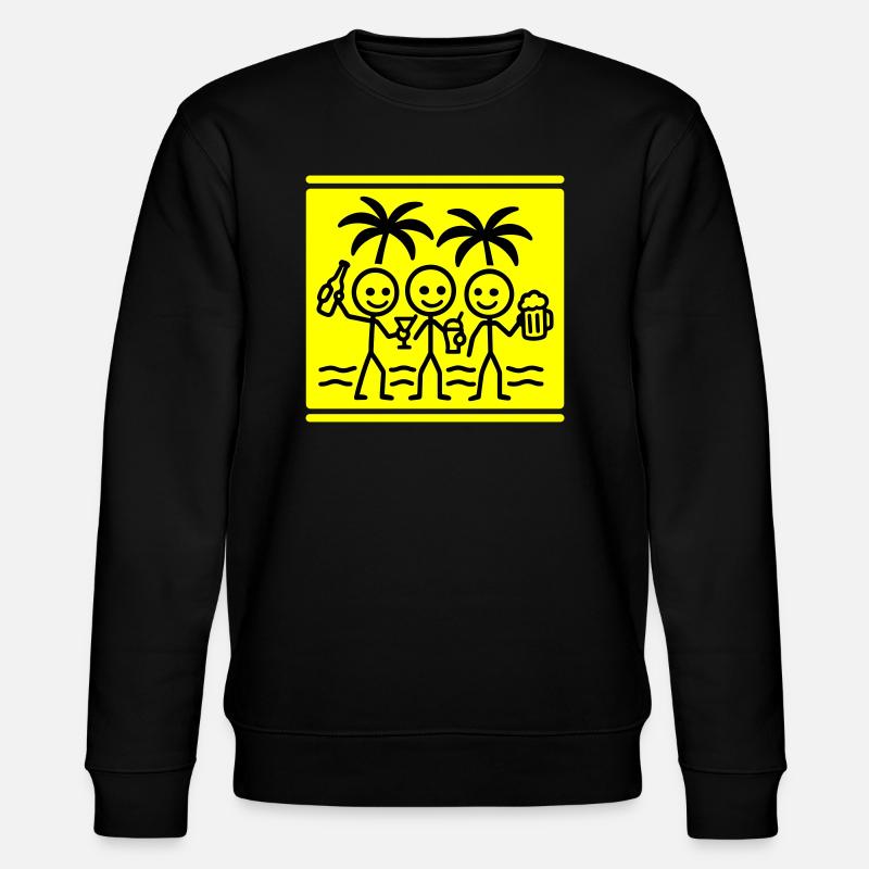 Équipe de vacances Beach Party - Sweat bio CHANGER Stanley/Stella Unisexe - noir