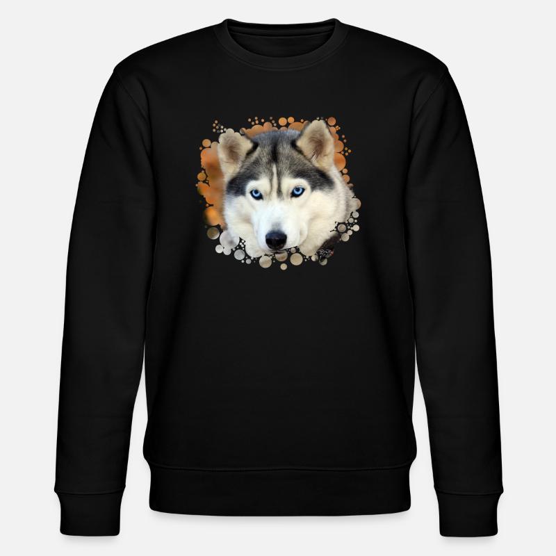 Husky - Stanley/Stella Unisex Bio-Sweatshirt CHANGER  - Schwarz