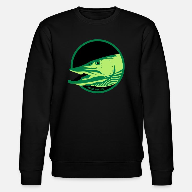 Pike - Stanley/Stella CHANGER Unisex Organic Sweatshirt - black
