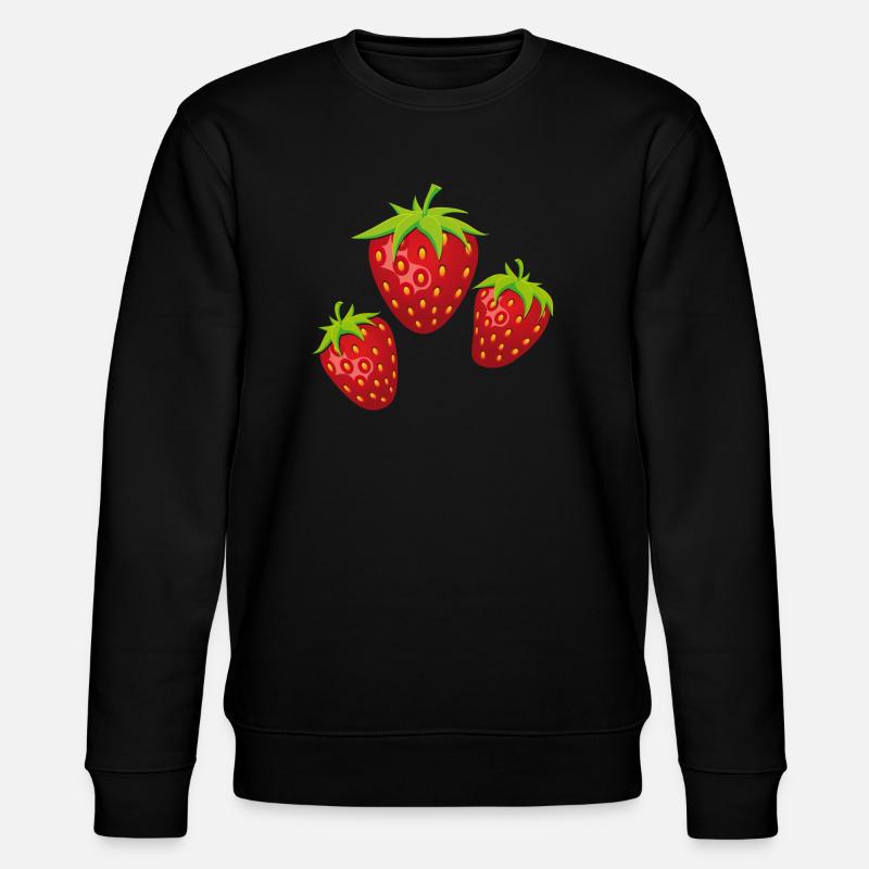 3fraises - Stanley/Stella Unisex Bio-Sweatshirt CHANGER  - Schwarz