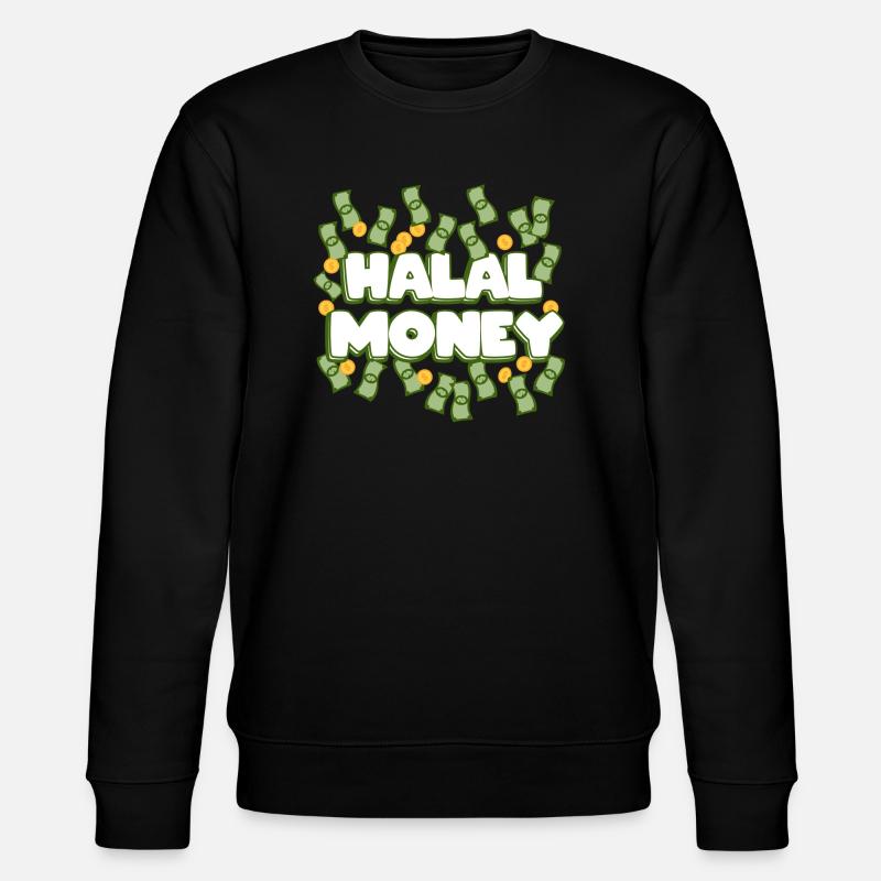 ARGENT HALAL - Sweat bio CHANGER Stanley/Stella Unisexe - noir