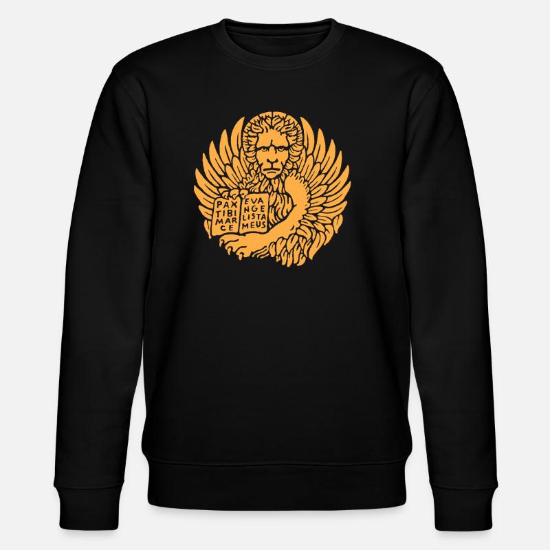 das Symbol von Venedig - Stanley/Stella Unisex Bio-Sweatshirt CHANGER  - Schwarz
