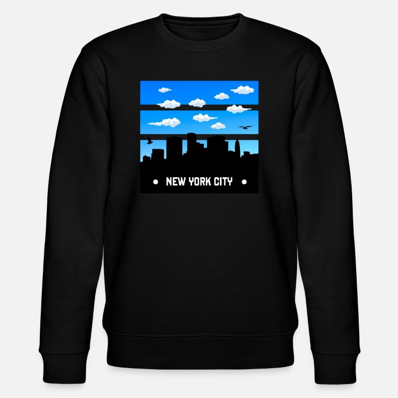 Ville de New York - Sweat bio CHANGER Stanley/Stella Unisexe - noir