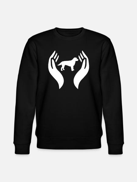 Hund Dog - Stanley/Stella CHANGER Unisex Organic Sweatshirt - black