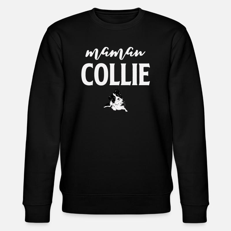 Maman collie 2 - Sweat bio CHANGER Stanley/Stella Unisexe - noir