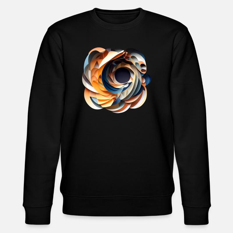 Future Blume - Stanley/Stella Unisex Bio-Sweatshirt CHANGER  - Schwarz