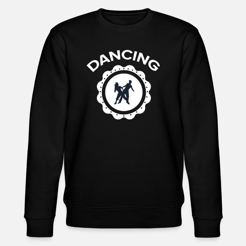 Dancing Dance Music - Stanley/Stella Unisex Bio-Sweatshirt CHANGER  - Schwarz
