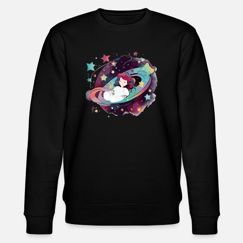 Mary dans l espace - Sweat bio CHANGER Stanley/Stella Unisexe - noir