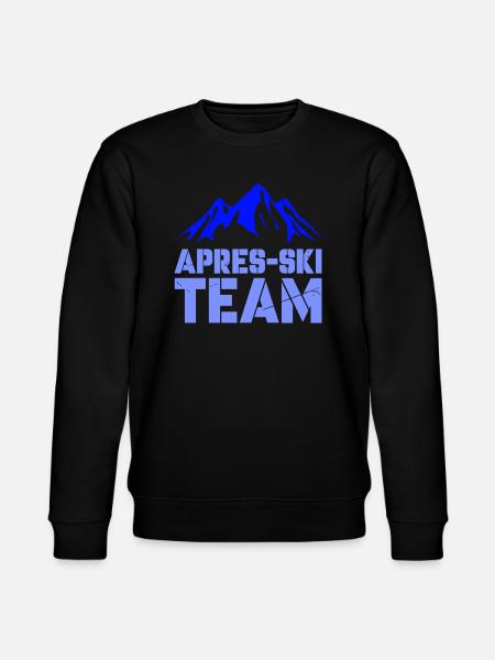 Mountains Après Ski - Stanley/Stella CHANGER Unisex Organic Sweatshirt - black