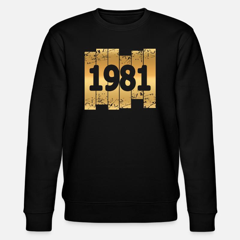 1981 - Sweat bio CHANGER Stanley/Stella Unisexe - noir