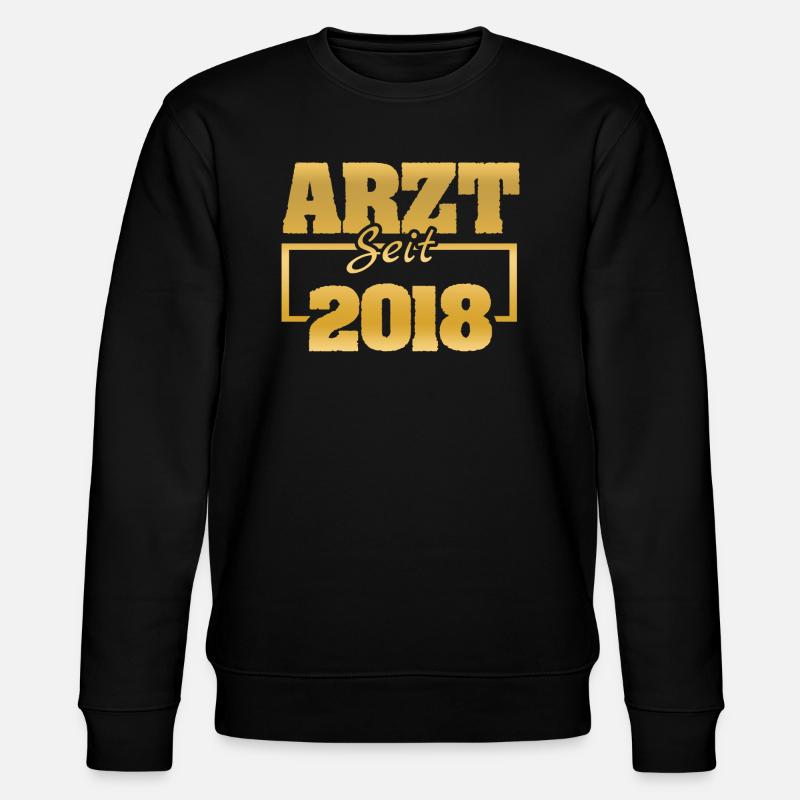 2018 - Stanley/Stella Unisex Bio-Sweatshirt CHANGER  - Schwarz