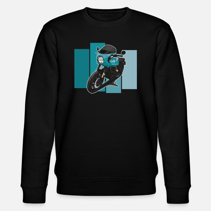 Bobber // Custom // Motorcycle - Stanley/Stella CHANGER Unisex Organic Sweatshirt - black
