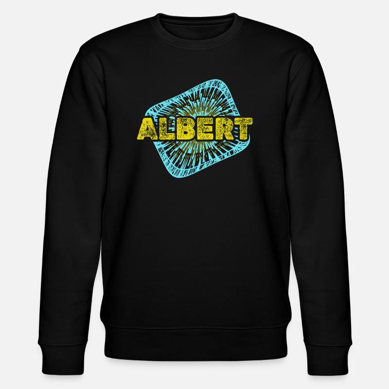 Albert als Freizeit - Stanley/Stella Unisex Bio-Sweatshirt CHANGER  - Schwarz