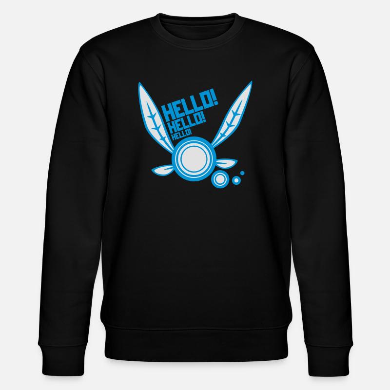 Fée "Hello!" - Sweat bio CHANGER Stanley/Stella Unisexe - noir