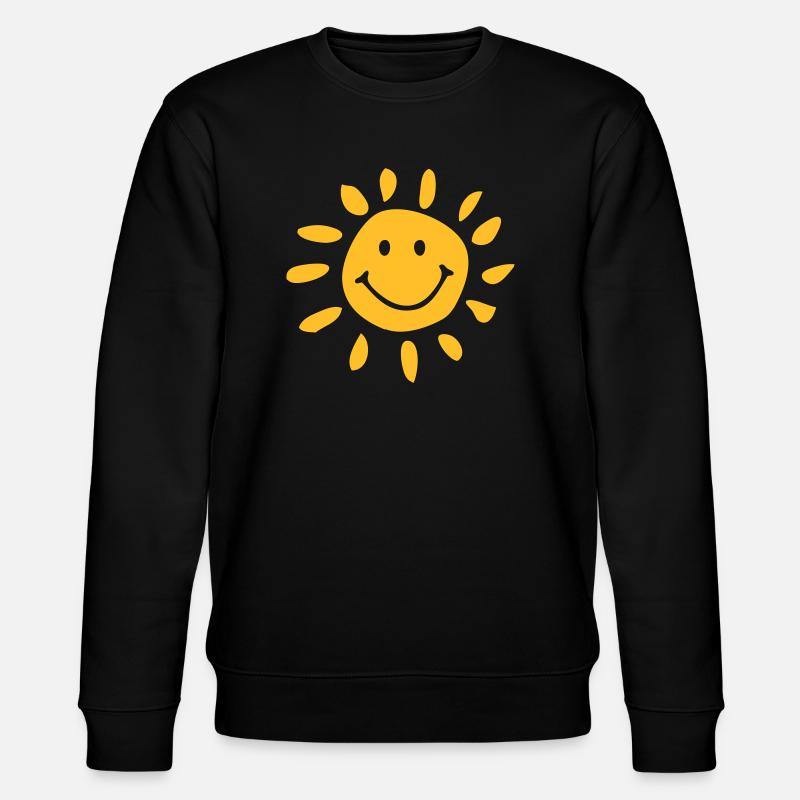 Sonne - Stanley/Stella Unisex Bio-Sweatshirt CHANGER  - Schwarz