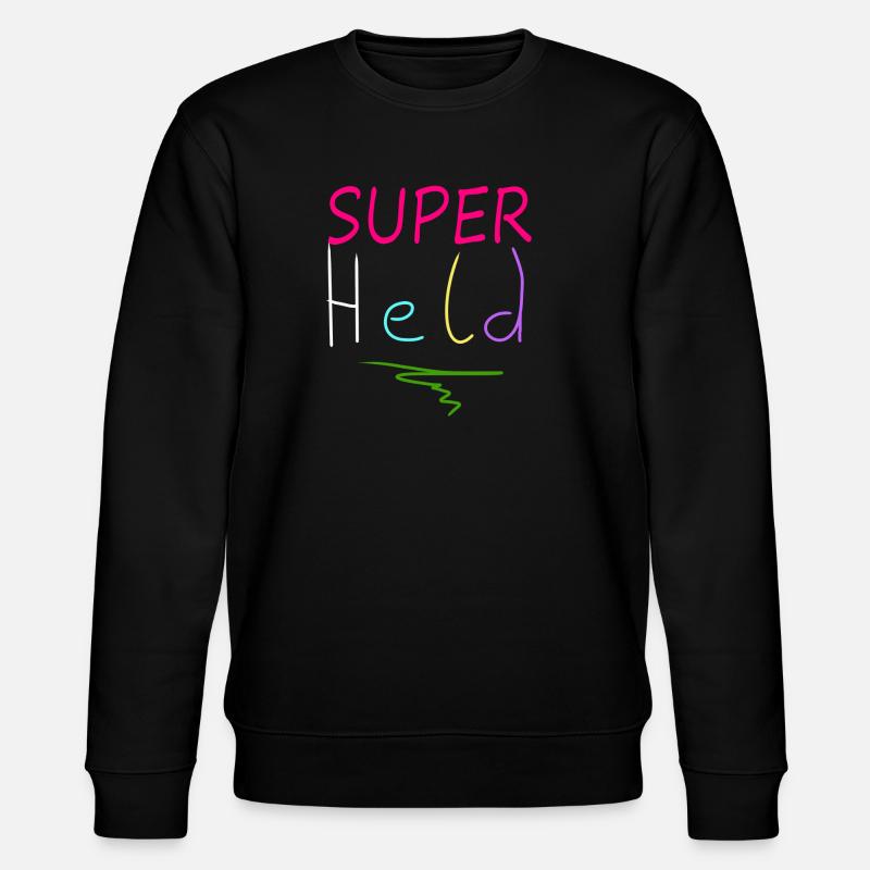 super-héros - Sweat bio CHANGER Stanley/Stella Unisexe - noir