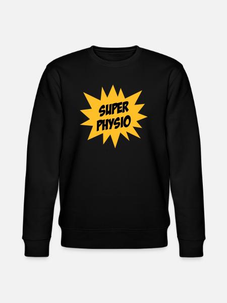 Super Physio - Stanley/Stella CHANGER Unisex Organic Sweatshirt - black