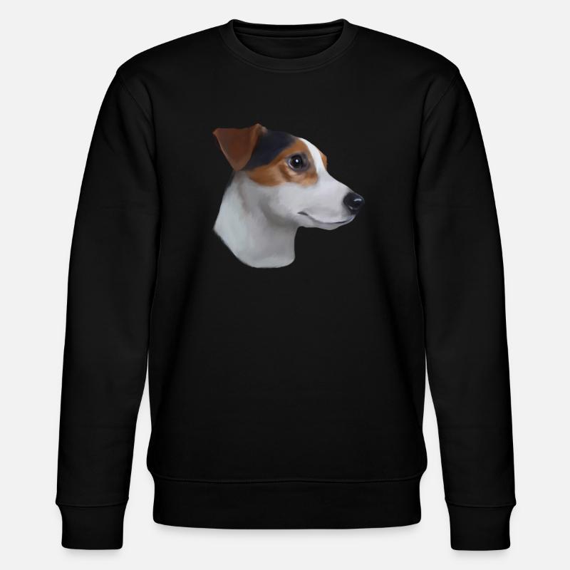 Jack russell terrier - Sweat bio CHANGER Stanley/Stella Unisexe - noir