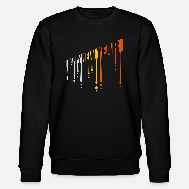 Citation Bonne année - Sweat bio CHANGER Stanley/Stella Unisexe - noir