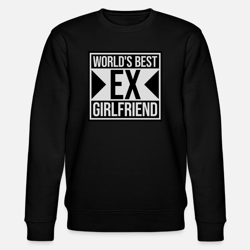 worlds best ex girlfriend - Stanley/Stella Unisex Bio-Sweatshirt CHANGER - Schwarz