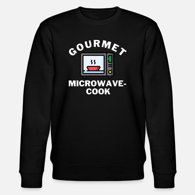 Gourmet microwave-cook - Stanley/Stella Unisex Bio-Sweatshirt CHANGER  - Schwarz