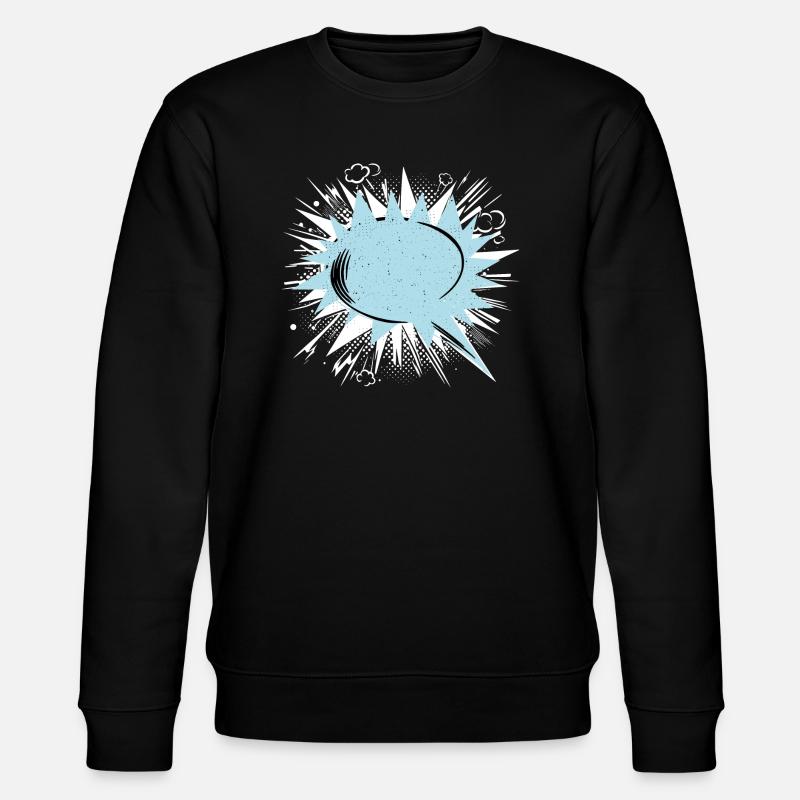 Bulle vide - Sweat bio CHANGER Stanley/Stella Unisexe - noir