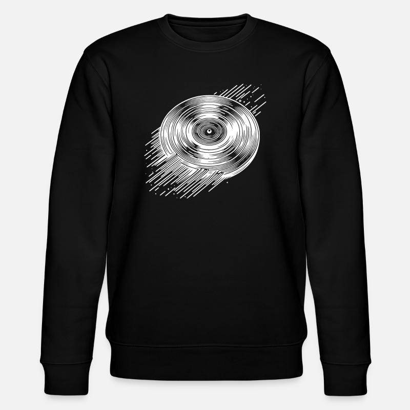LP Vinyl - Stanley/Stella Unisex Bio-Sweatshirt CHANGER  - Schwarz