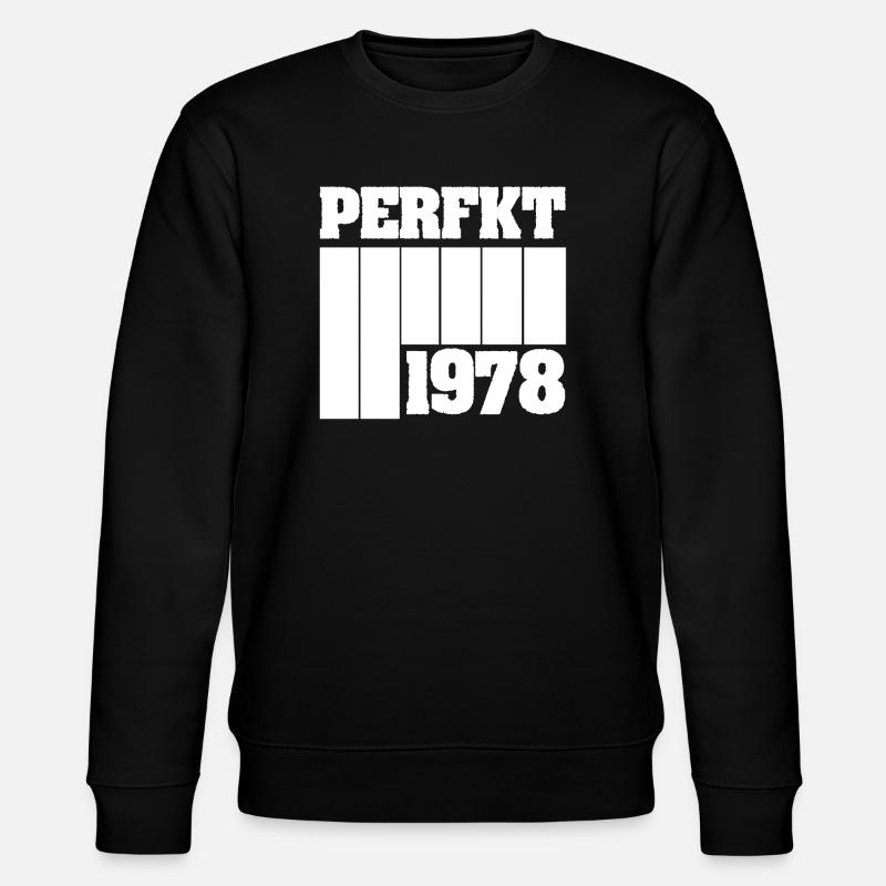 1978 - Stanley/Stella CHANGER Unisex Organic Sweatshirt - black