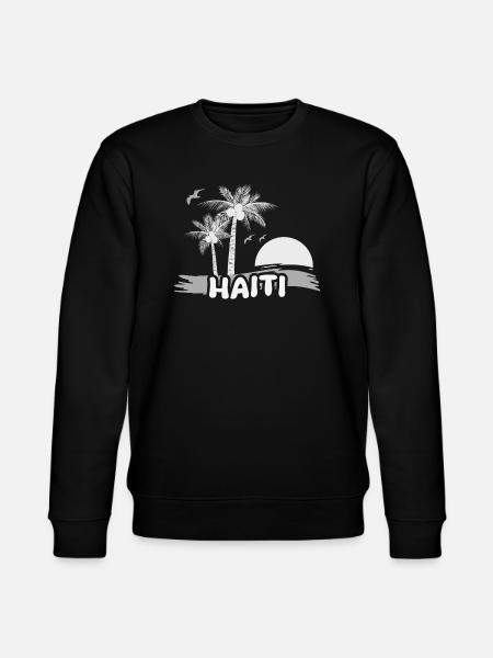 Haiti - Stanley/Stella CHANGER Unisex Organic Sweatshirt - black