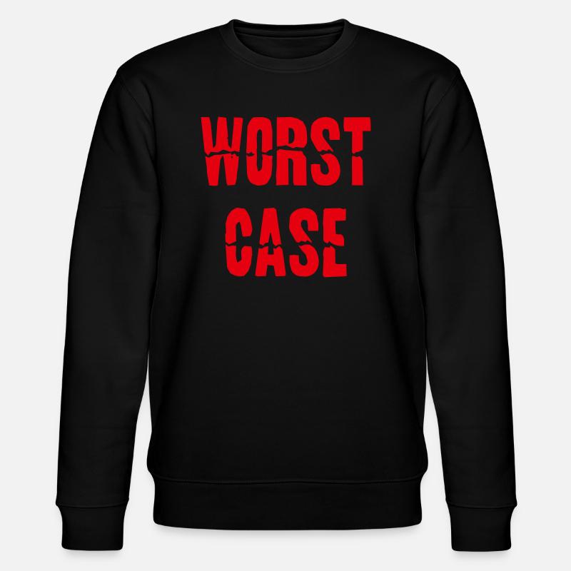 Worst Case - Stanley/Stella Unisex Bio-Sweatshirt CHANGER  - Schwarz
