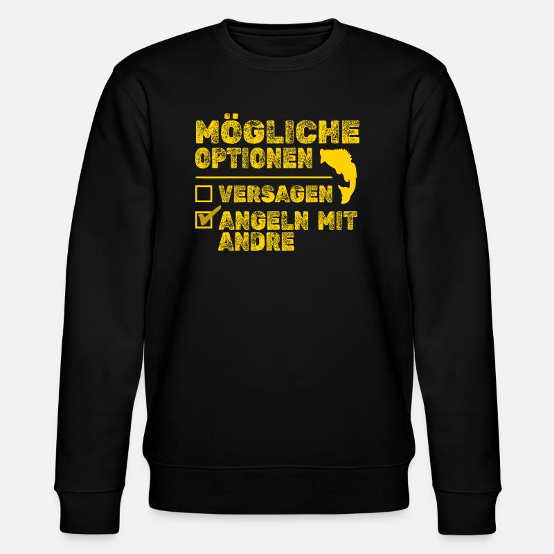 Andre Andre - Stanley/Stella Unisex Bio-Sweatshirt CHANGER  - Schwarz
