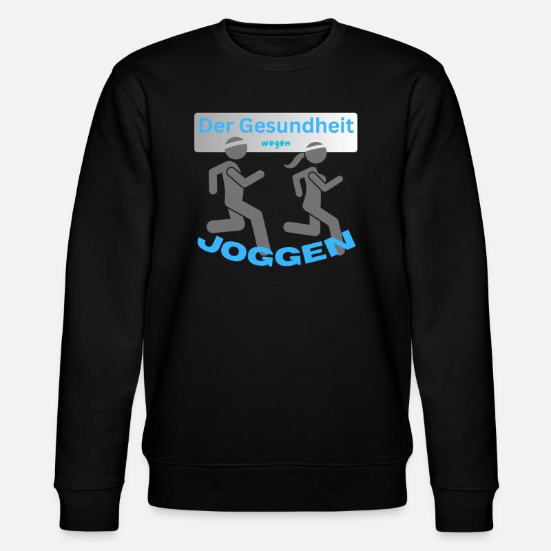 Faire du jogging - Sweat bio CHANGER Stanley/Stella Unisexe - noir