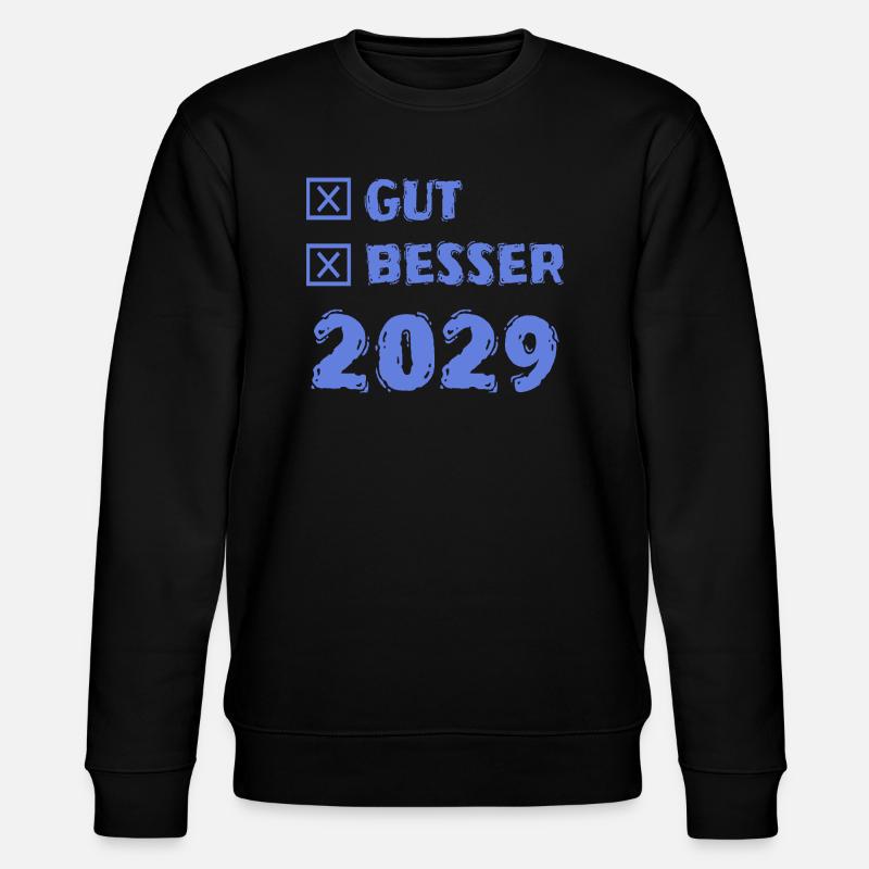 2029 - Stanley/Stella Unisex Bio-Sweatshirt CHANGER  - Schwarz