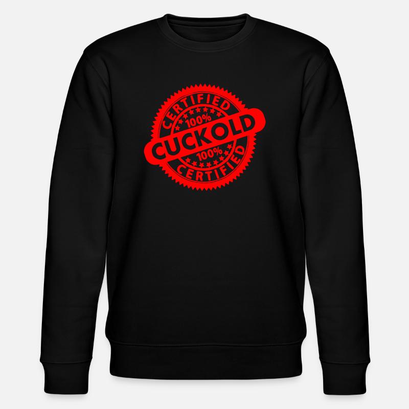 cuckold - Stanley/Stella Unisex Bio-Sweatshirt CHANGER  - Schwarz