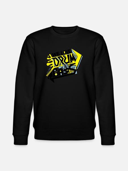 W3L0v3DNBv2(balck) - Stanley/Stella Unisex Bio-Sweatshirt CHANGER - Schwarz