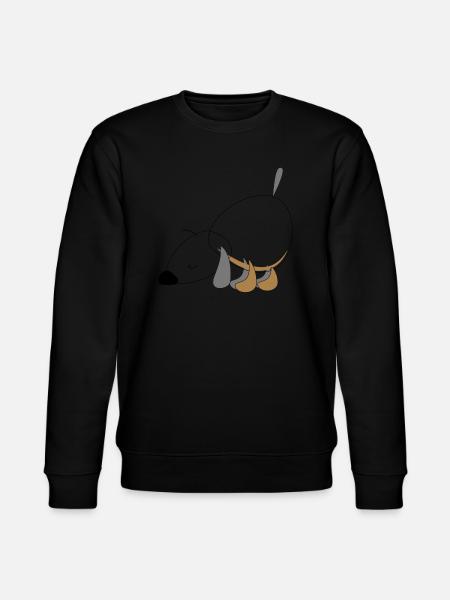 dog - Stanley/Stella CHANGER Unisex Organic Sweatshirt - black