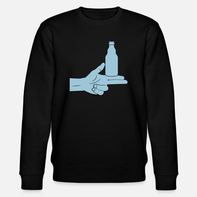 Pistolero Cerveza - Stanley/Stella Unisex Bio-Sweatshirt CHANGER - Schwarz