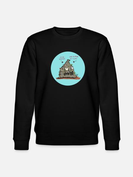 Delicious food - Stanley/Stella CHANGER Unisex Organic Sweatshirt - black