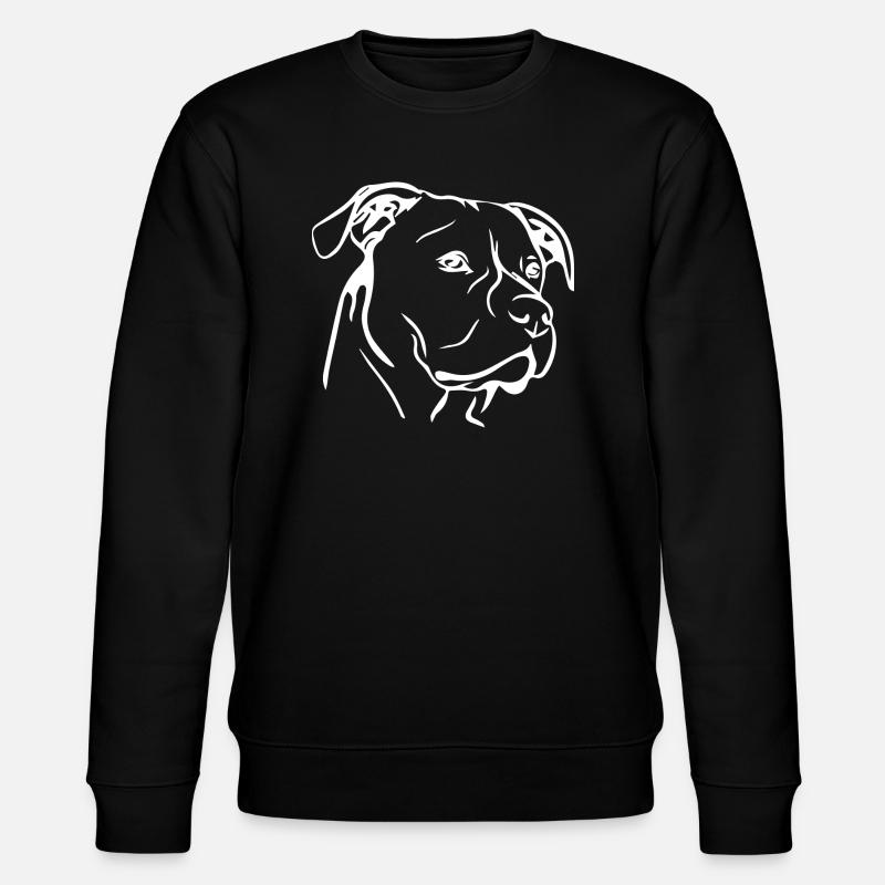 Hund Dog - Stanley/Stella Unisex Bio-Sweatshirt CHANGER  - Schwarz