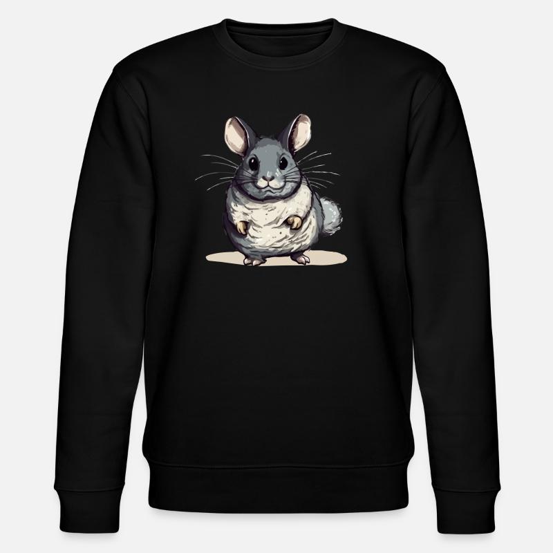Mikai le chinchilla - Sweat bio CHANGER Stanley/Stella Unisexe - noir