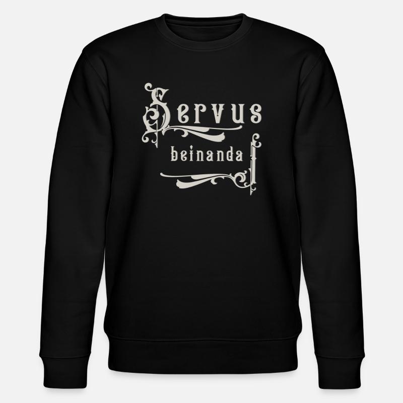 Servus beinanda - Stanley/Stella CHANGER Unisex Organic Sweatshirt - black