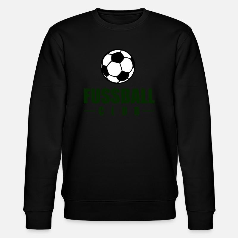 fussball club - Stanley/Stella Unisex Bio-Sweatshirt CHANGER  - Schwarz