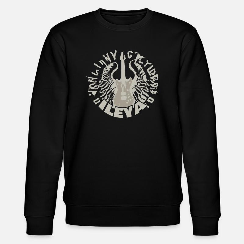 Geschenk für Ileya - Stanley/Stella Unisex Bio-Sweatshirt CHANGER  - Schwarz