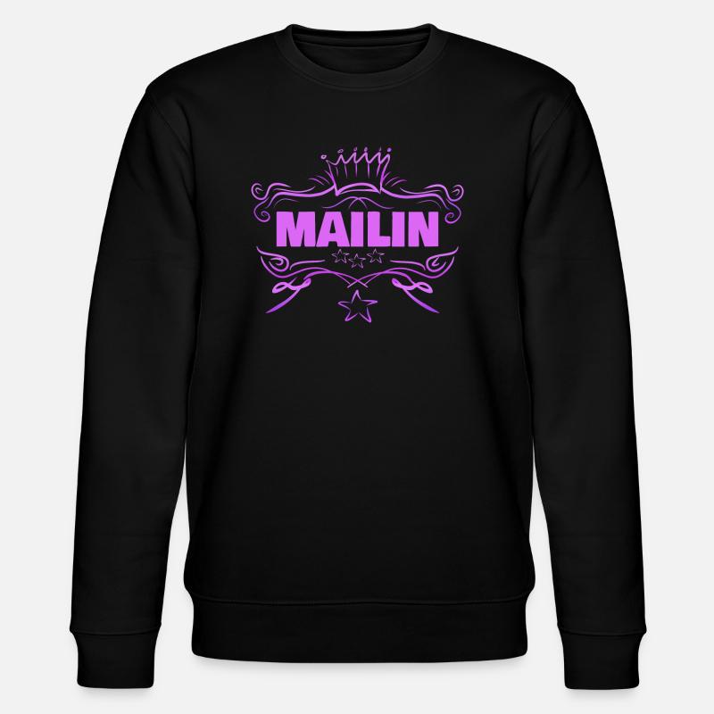 Baby Mailin - Stanley/Stella Unisex Bio-Sweatshirt CHANGER  - Schwarz