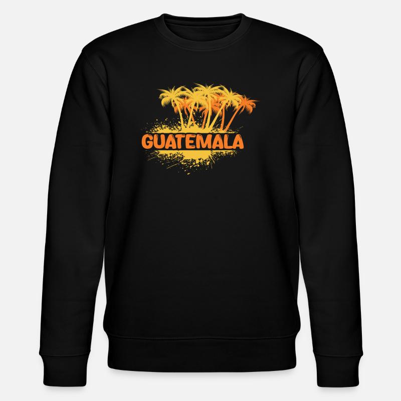 Party Guatemala - Stanley/Stella Unisex Bio-Sweatshirt CHANGER  - Schwarz