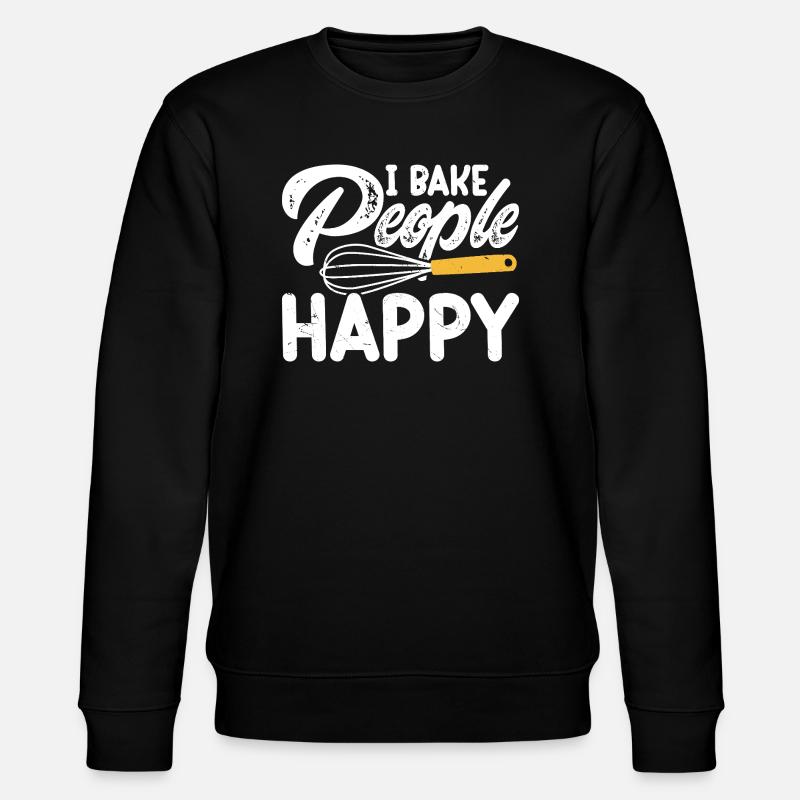 Baking Baker Bakery - Stanley/Stella CHANGER Unisex Organic Sweatshirt - black