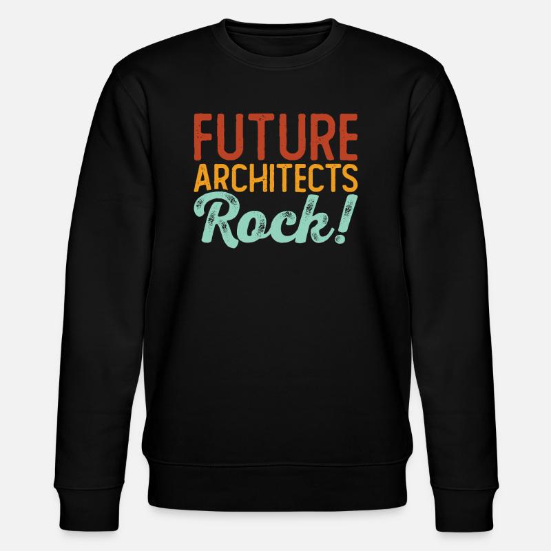 Architekt - Stanley/Stella Unisex Bio-Sweatshirt CHANGER  - Schwarz